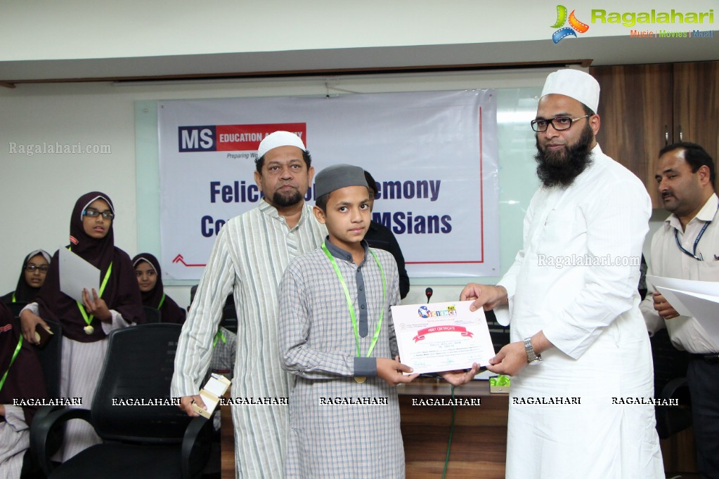 Awards for Students of MS Creative School at National Science Fair-Chennai