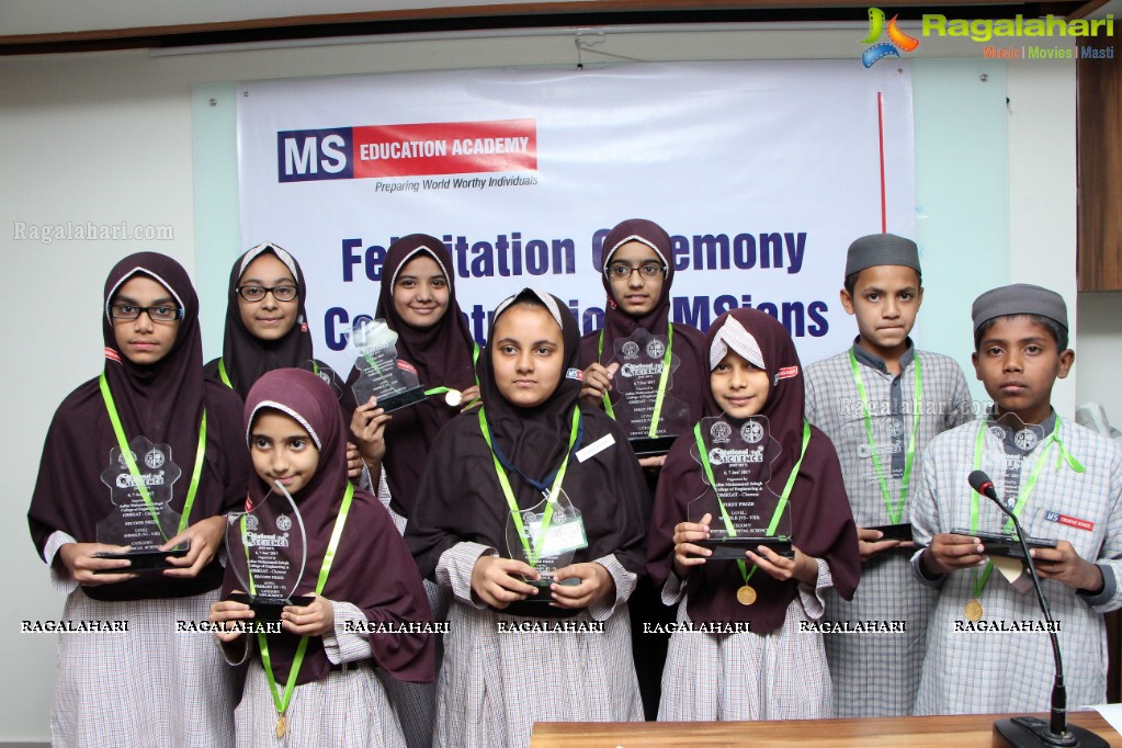 Awards for Students of MS Creative School at National Science Fair-Chennai