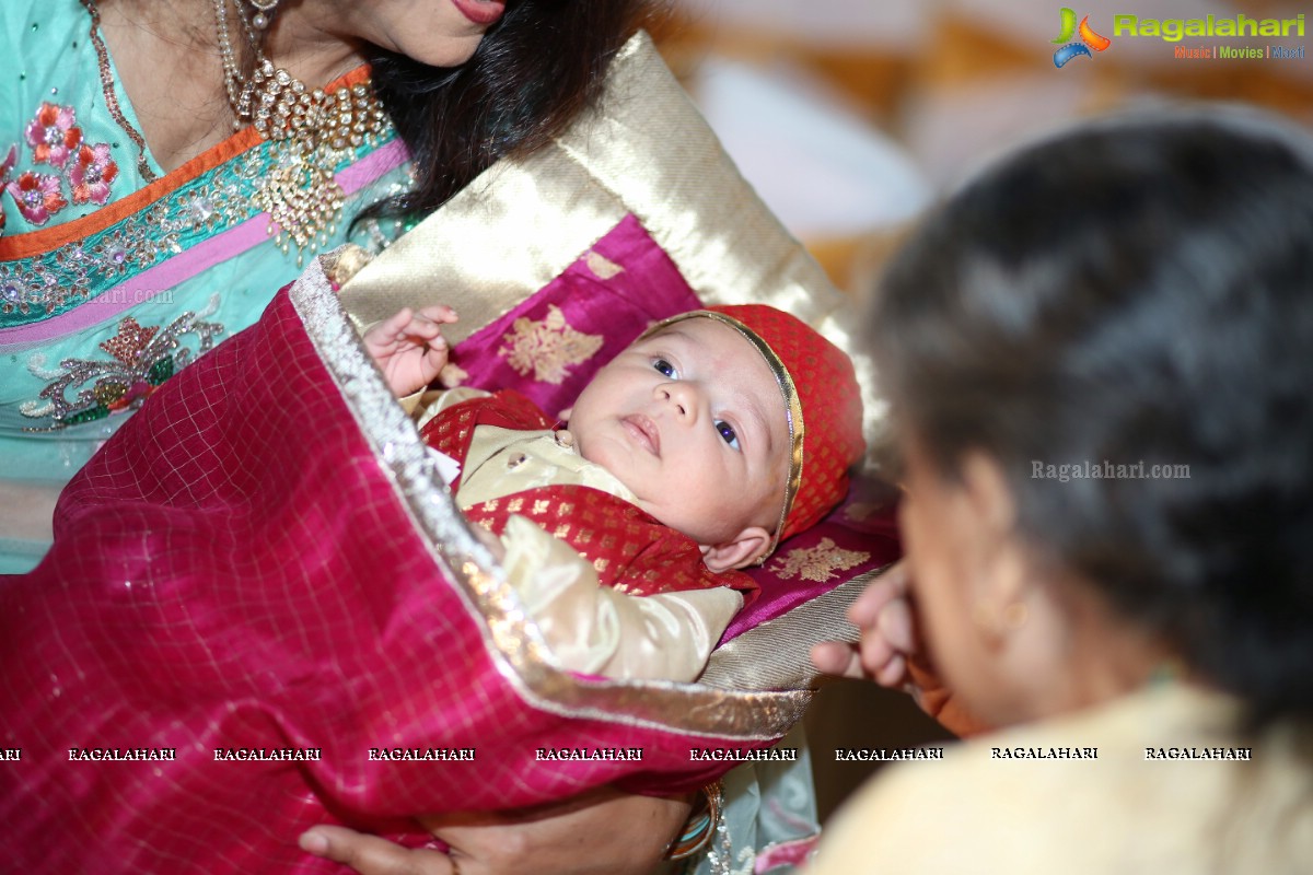 Syed Arhaan Amjad Javeed Cradle Ceremony at Windsor Gardens, Patigadda Road, Begumpet, Hyderabad