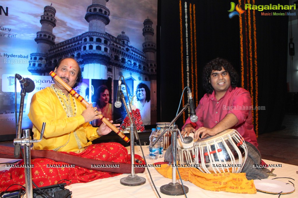 Smritiyaan Concert in Memory of Legendary Tabla Wizard Late Pandit Chatur Lal at Ravindra Bharathi, Hyderabad