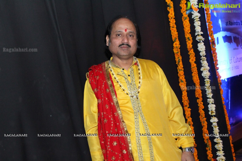 Smritiyaan Concert in Memory of Legendary Tabla Wizard Late Pandit Chatur Lal at Ravindra Bharathi, Hyderabad