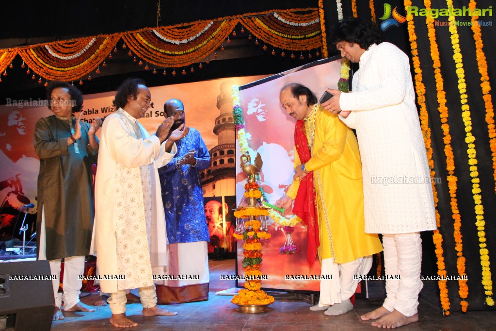 Smritiyaan Concert in Memory of Legendary Tabla Wizard Late Pandit Chatur Lal at Ravindra Bharathi, Hyderabad