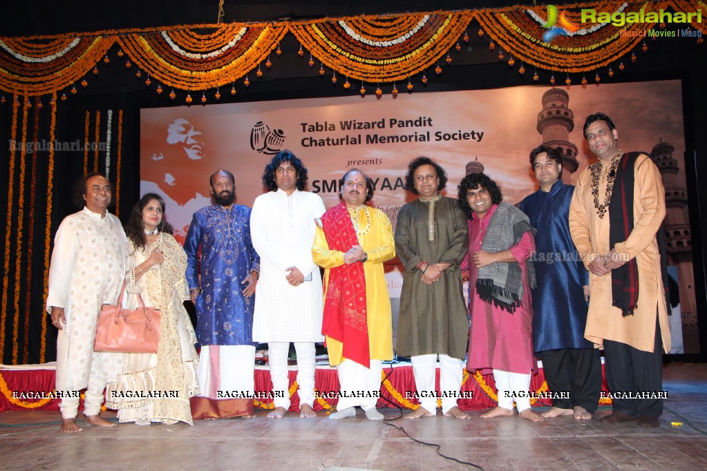 Smritiyaan Concert in Memory of Legendary Tabla Wizard Late Pandit Chatur Lal at Ravindra Bharathi, Hyderabad