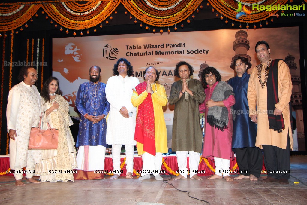 Smritiyaan Concert in Memory of Legendary Tabla Wizard Late Pandit Chatur Lal at Ravindra Bharathi, Hyderabad