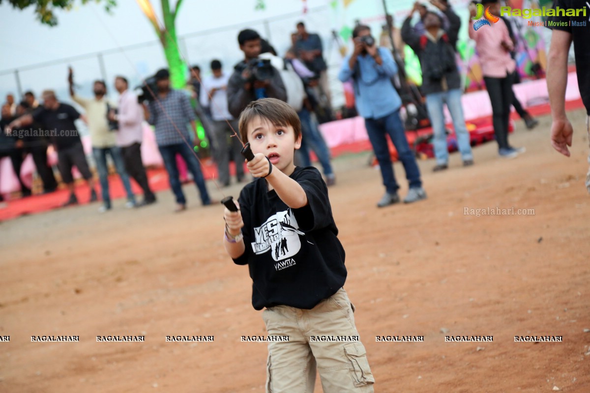 Telangana International Kite Festival 2017, Hyderabad