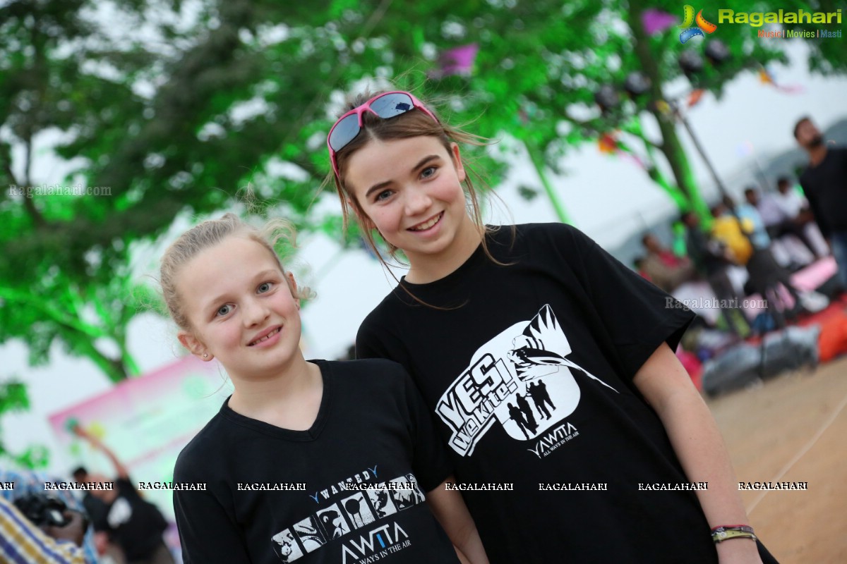 Telangana International Kite Festival 2017, Hyderabad