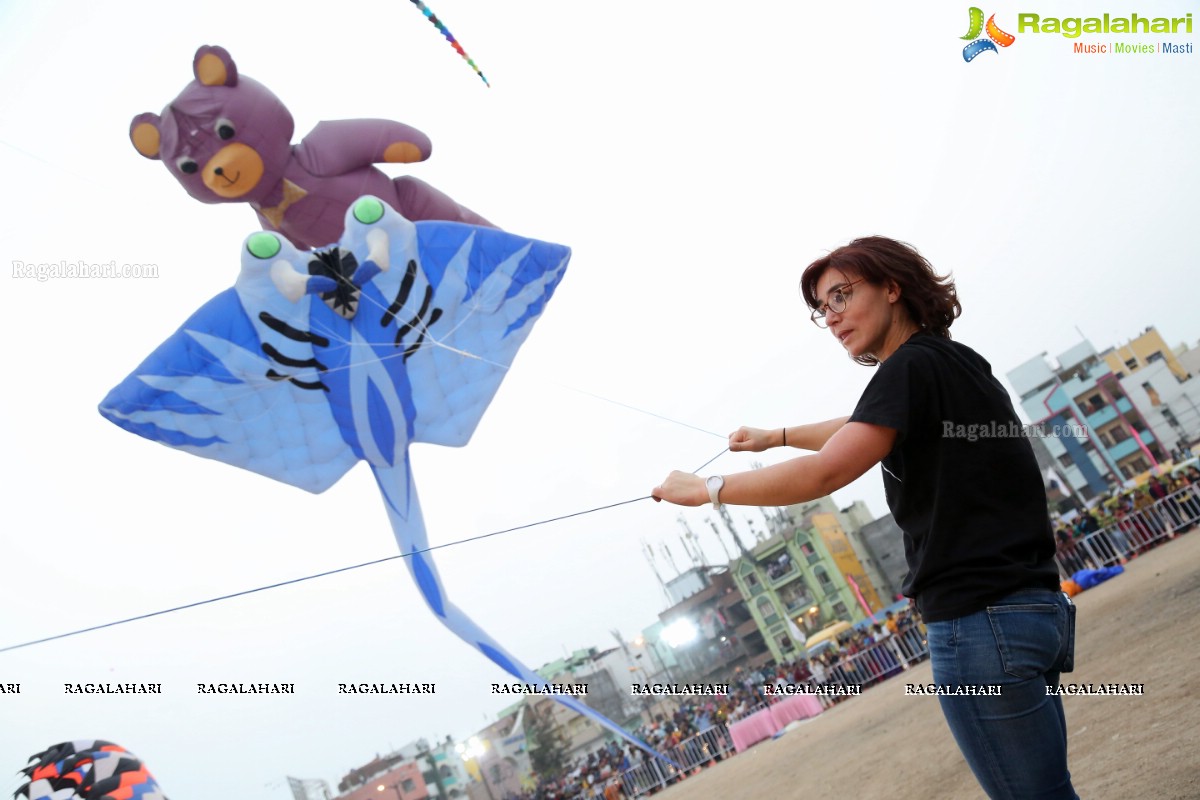 Telangana International Kite Festival 2017, Hyderabad