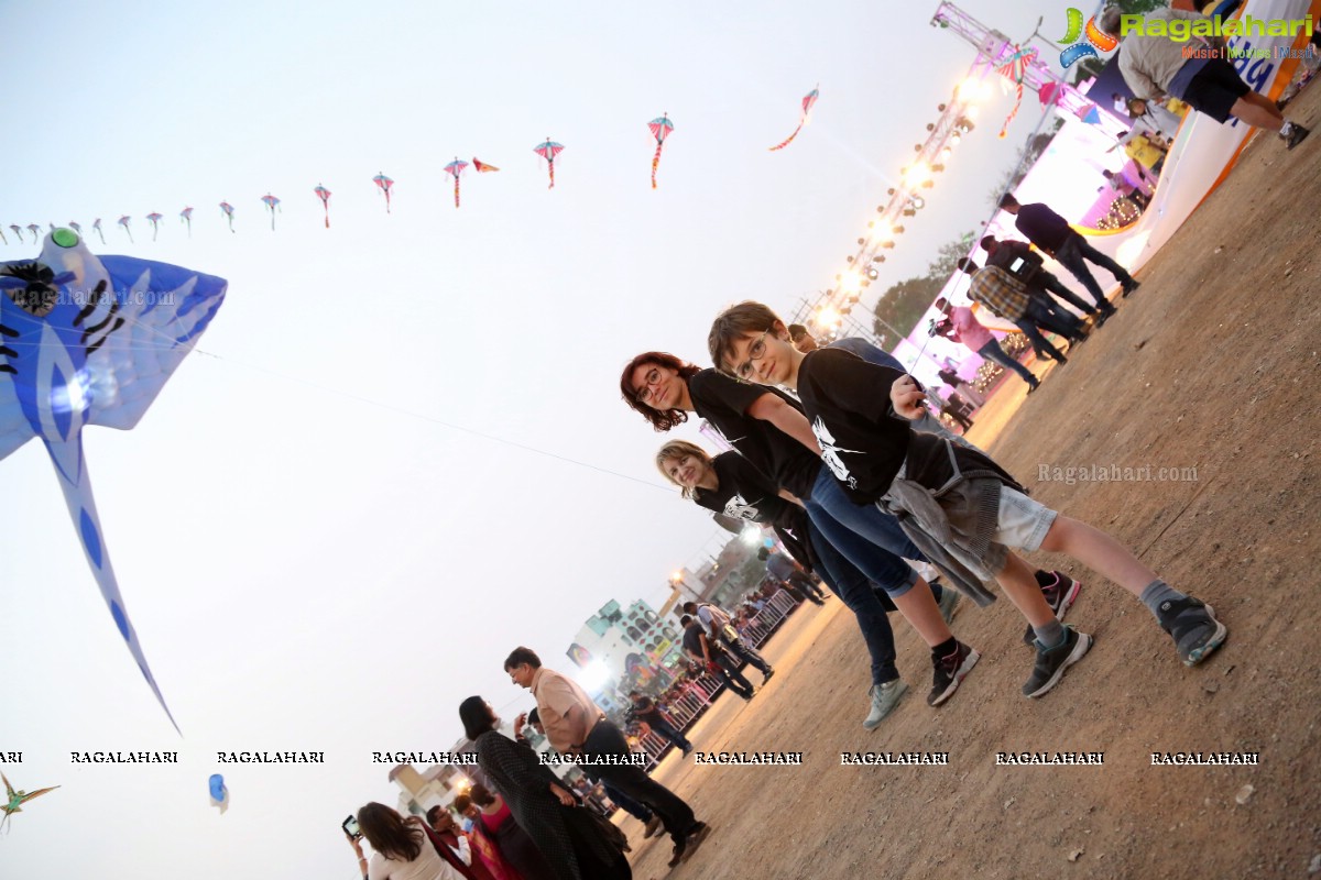 Telangana International Kite Festival 2017, Hyderabad