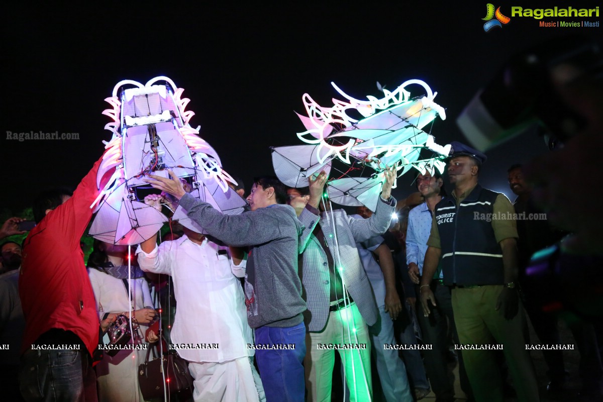 Telangana International Kite Festival 2017, Hyderabad