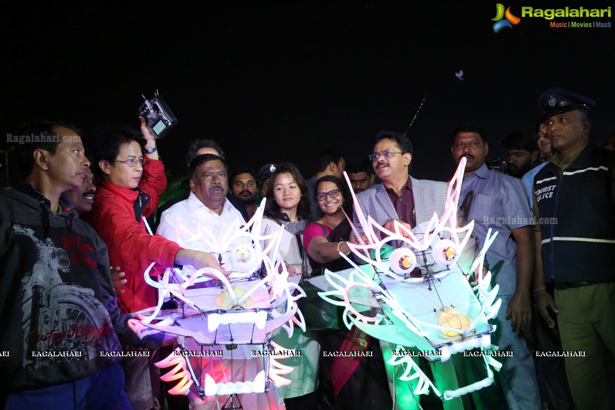 Telangana International Kite Festival 2017, Hyderabad