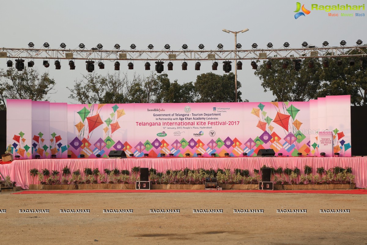 Telangana International Kite Festival 2017, Hyderabad