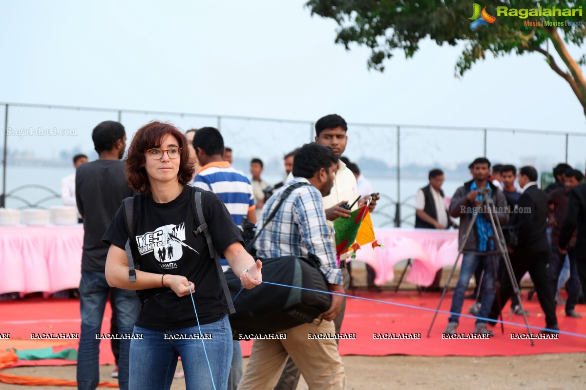 Telangana International Kite Festival 2017, Hyderabad