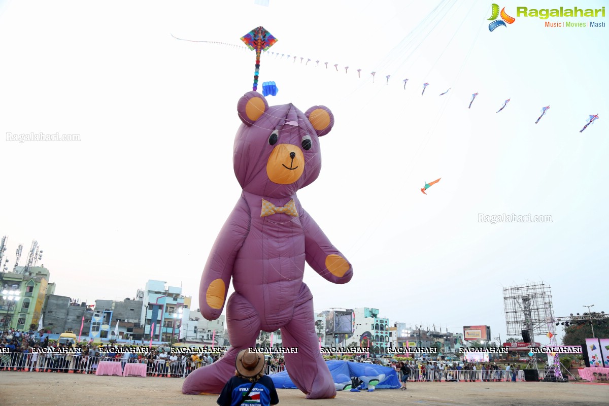 Telangana International Kite Festival 2017, Hyderabad