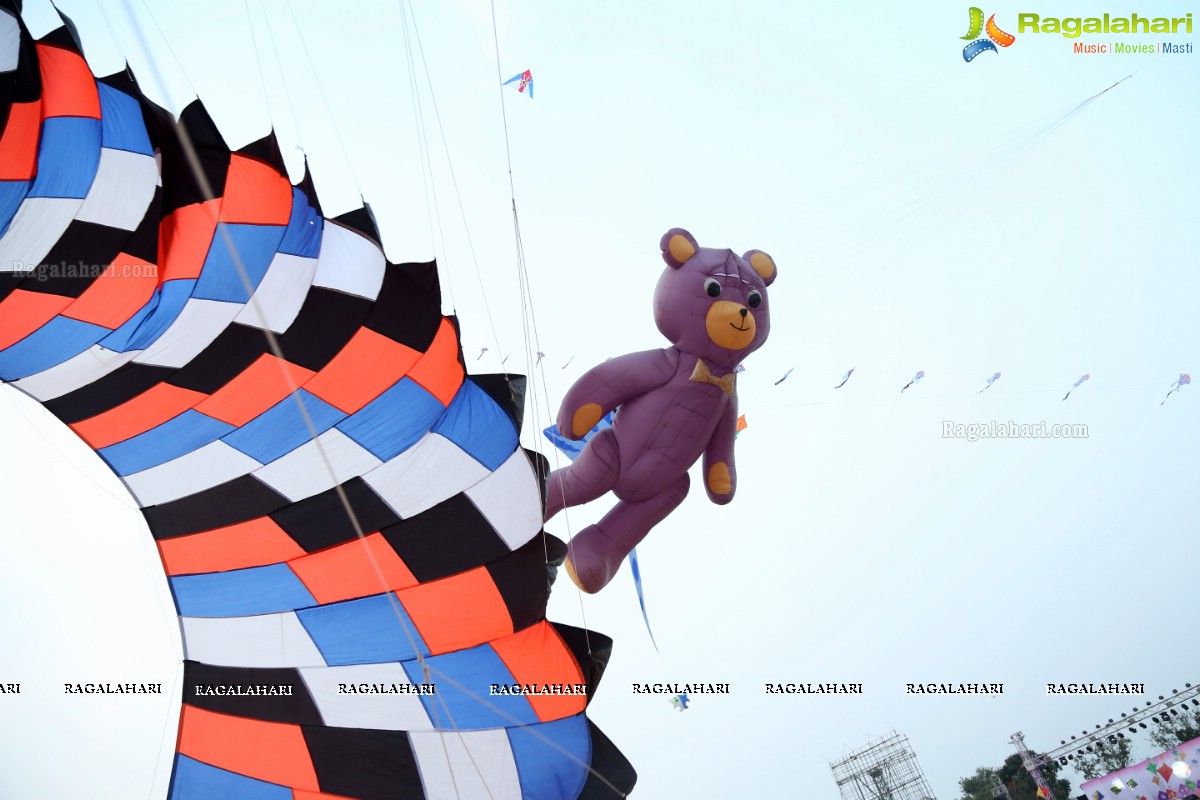 Telangana International Kite Festival 2017, Hyderabad