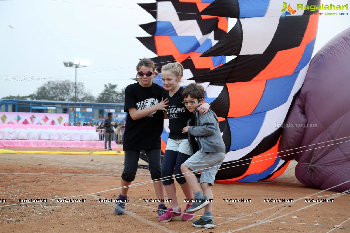 Telangana International Kite Festival 2017, Hyderabad