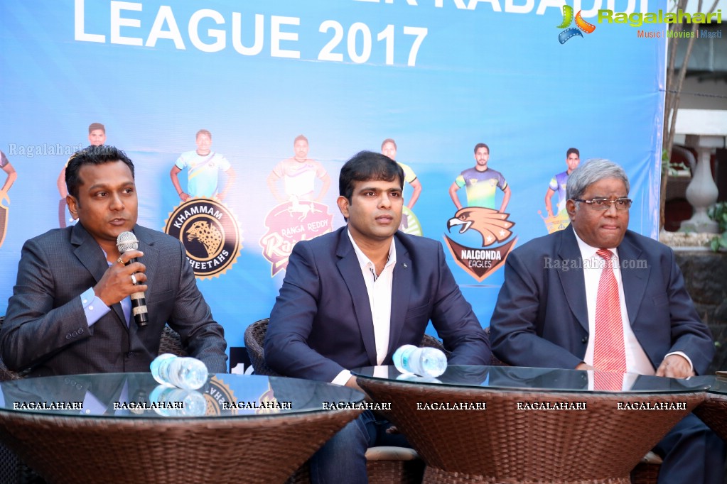 Telangana Premier Kabaddi League Press Meet at Cafe Hut-K