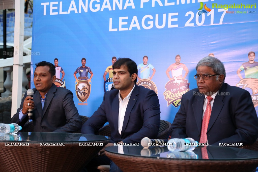 Telangana Premier Kabaddi League Press Meet at Cafe Hut-K