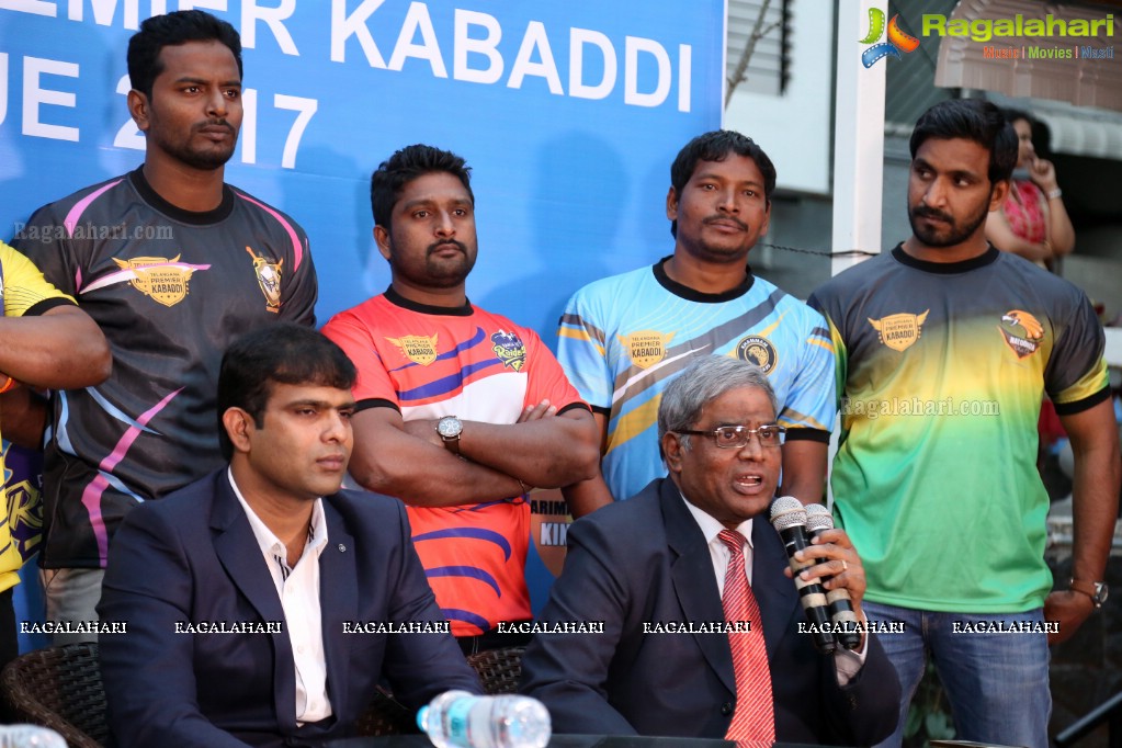 Telangana Premier Kabaddi League Press Meet at Cafe Hut-K