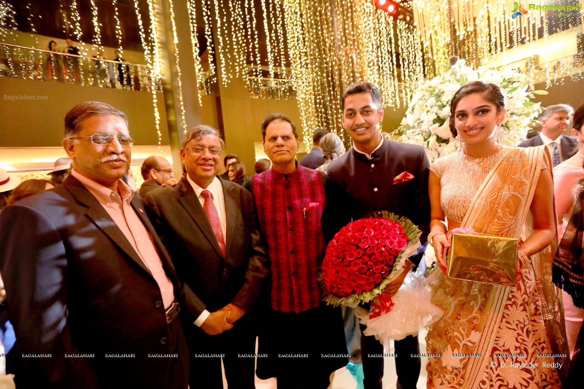TSR Grand Son Keshav Reddy and Veena Reddy Sangeeth Ceremony, Hyderabad
