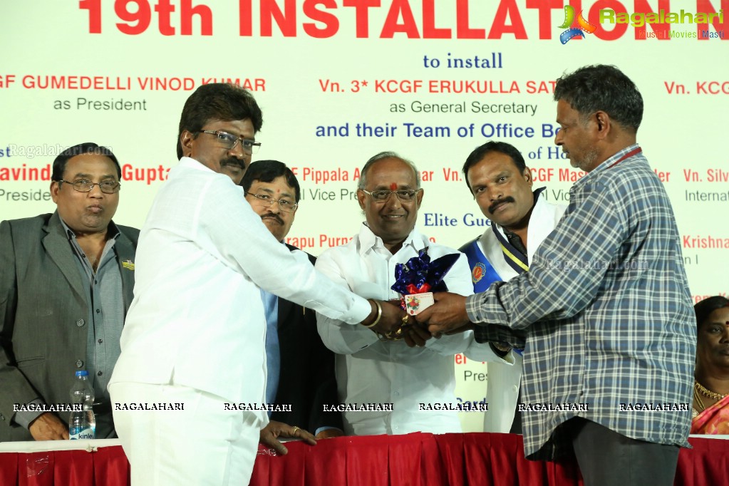 19th VCS Installation by Vinod Kumar Gumedelli at Bantia Gardens, Hyderabad