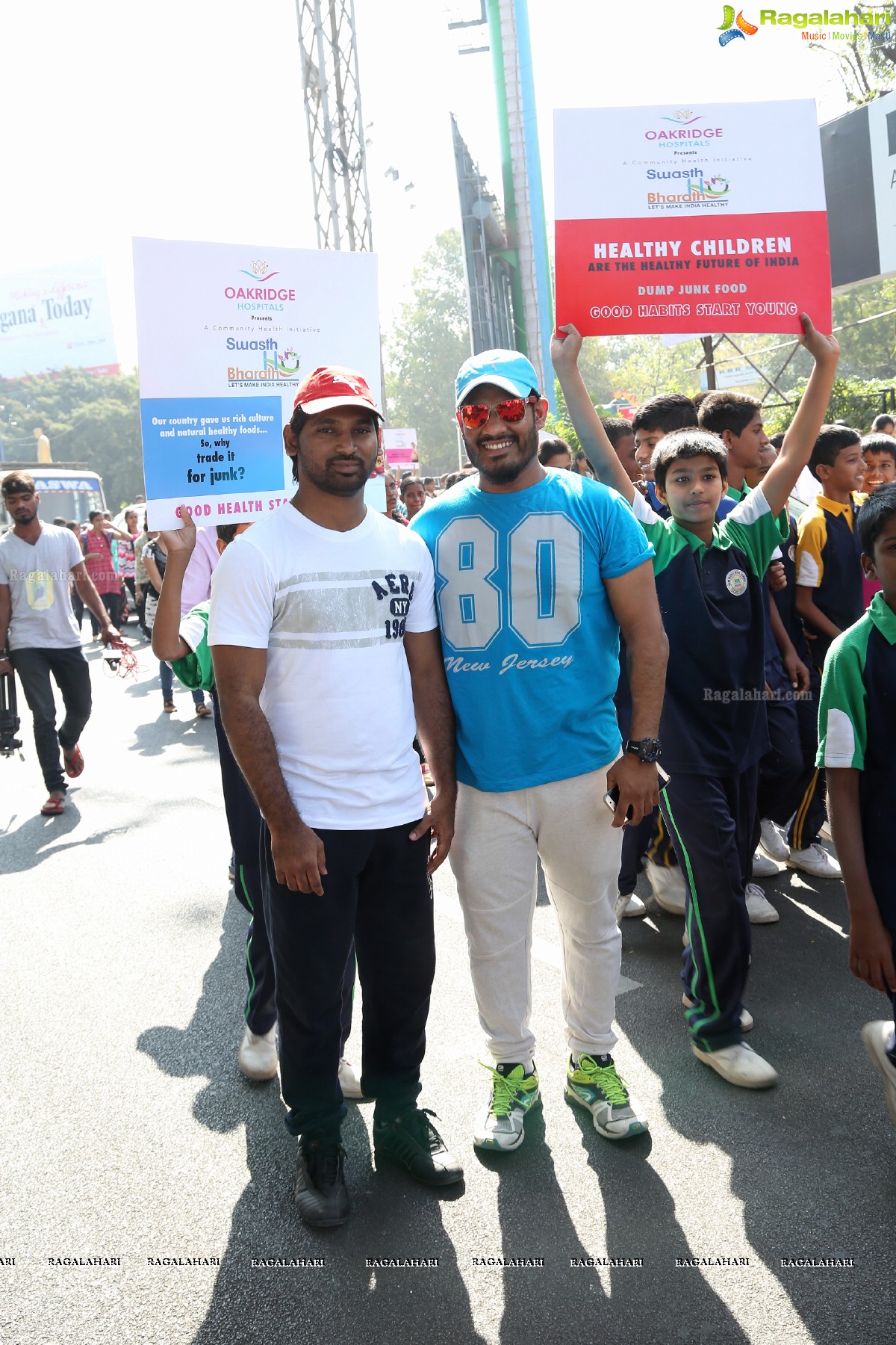 Oakridge Hospitals Swasth Bharath - Walkathon at KBR Park, Hyderabad