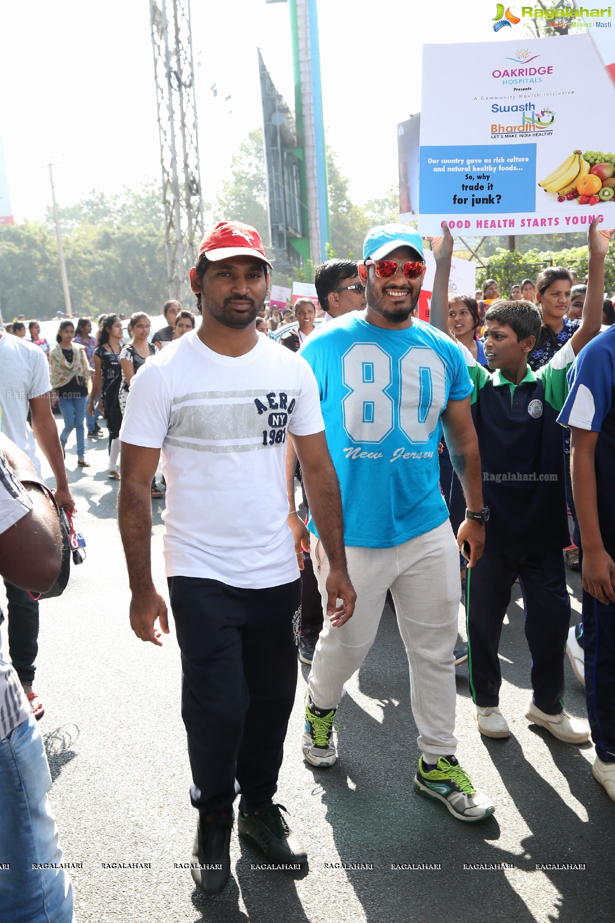 Oakridge Hospitals Swasth Bharath - Walkathon at KBR Park, Hyderabad