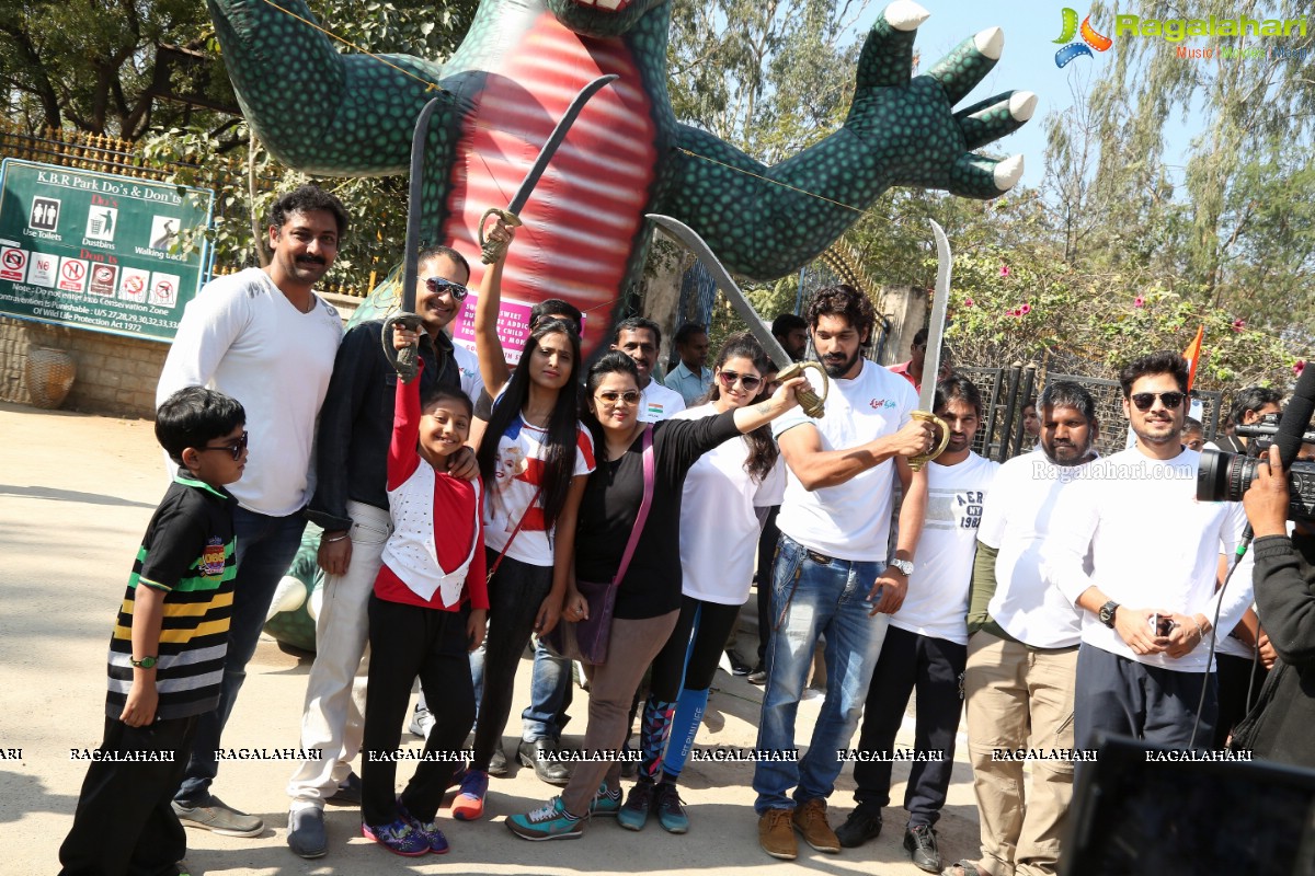 Oakridge Hospitals Swasth Bharath - Walkathon at KBR Park, Hyderabad