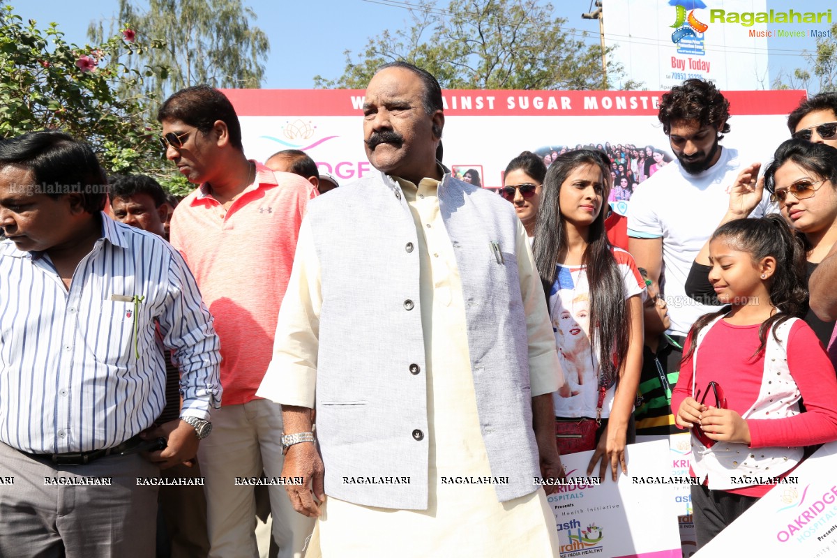 Oakridge Hospitals Swasth Bharath - Walkathon at KBR Park, Hyderabad