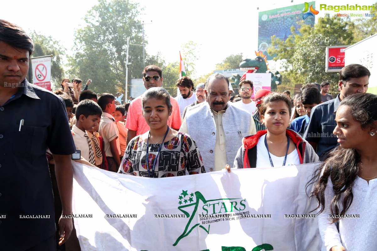 Oakridge Hospitals Swasth Bharath - Walkathon at KBR Park, Hyderabad