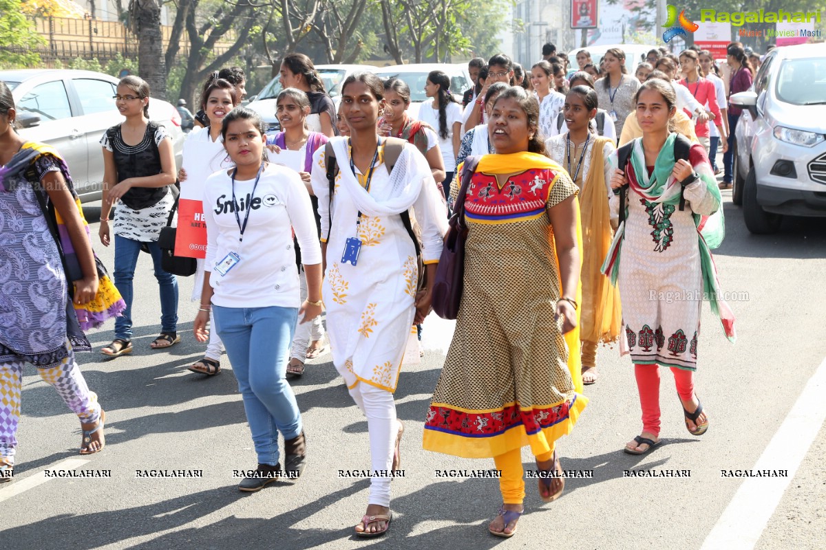 Oakridge Hospitals Swasth Bharath - Walkathon at KBR Park, Hyderabad