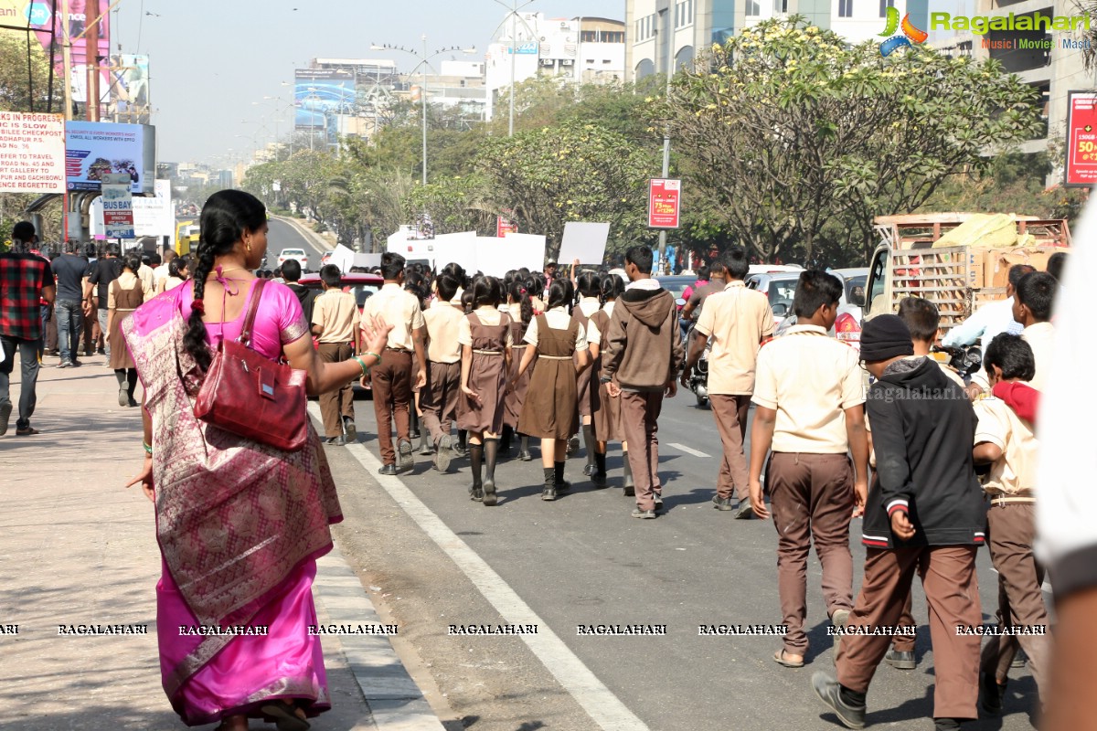 Oakridge Hospitals Swasth Bharath - Walkathon at KBR Park, Hyderabad