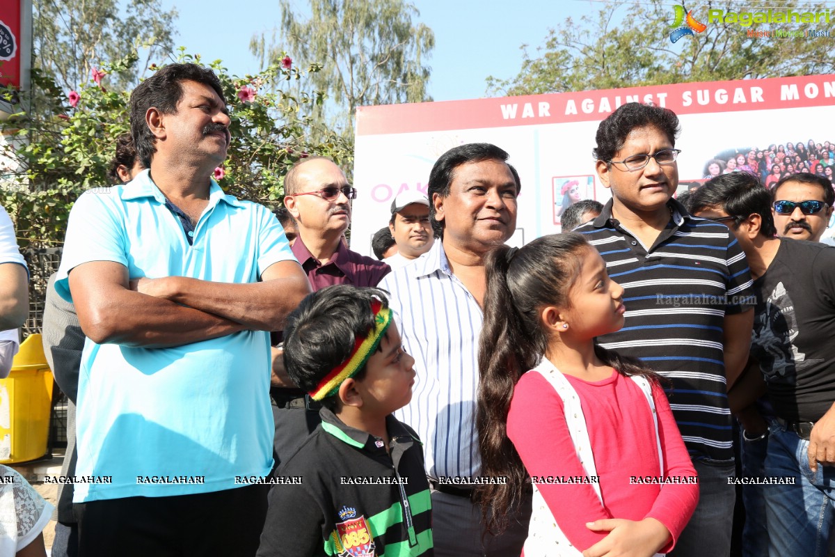 Oakridge Hospitals Swasth Bharath - Walkathon at KBR Park, Hyderabad