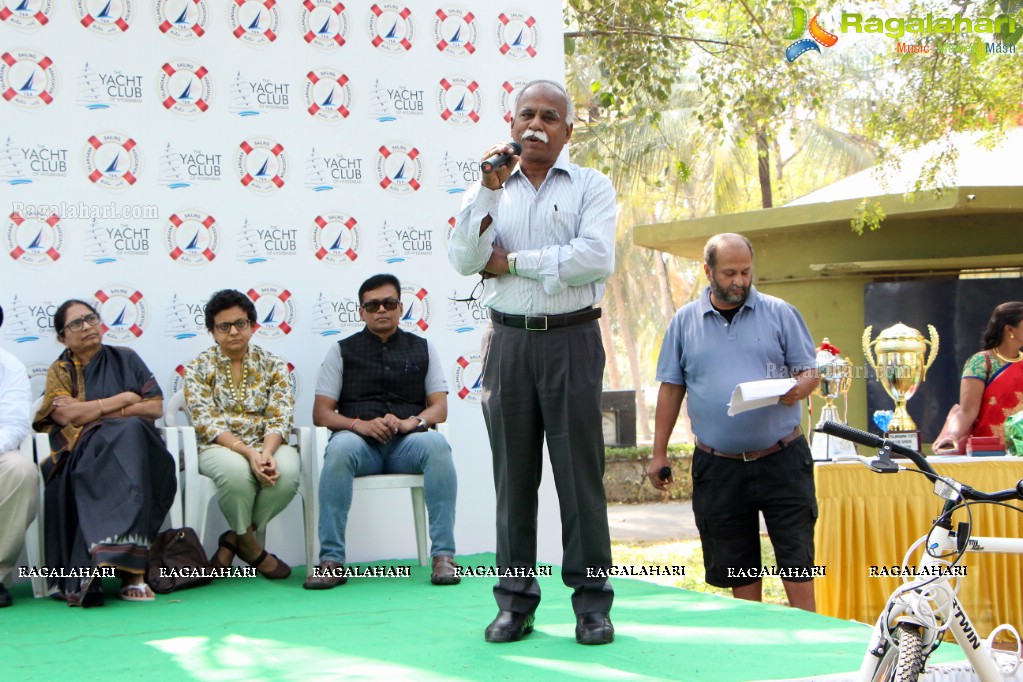 Felicitation to Sailors by Yacht Club of Hyderabad and Telangana Sailing Association