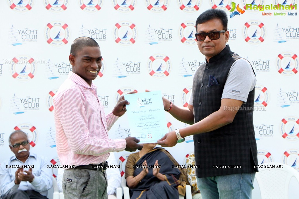 Felicitation to Sailors by Yacht Club of Hyderabad and Telangana Sailing Association