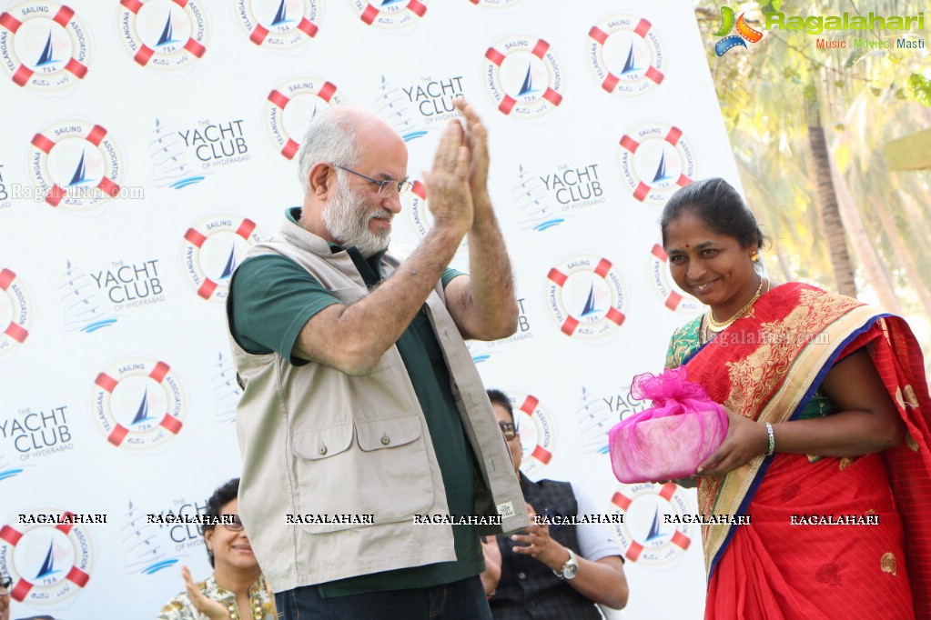 Felicitation to Sailors by Yacht Club of Hyderabad and Telangana Sailing Association