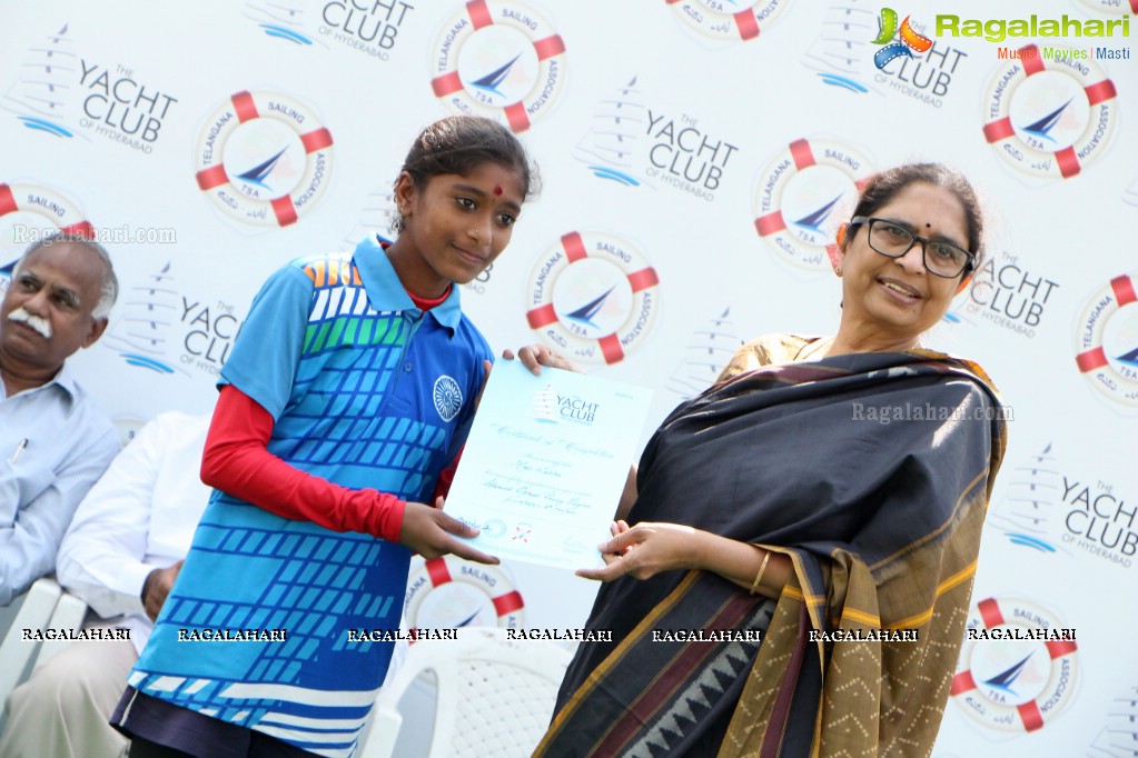 Felicitation to Sailors by Yacht Club of Hyderabad and Telangana Sailing Association