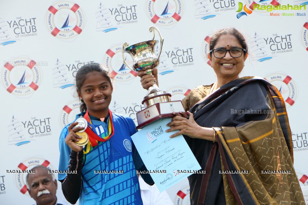 Felicitation to Sailors by Yacht Club of Hyderabad and Telangana Sailing Association