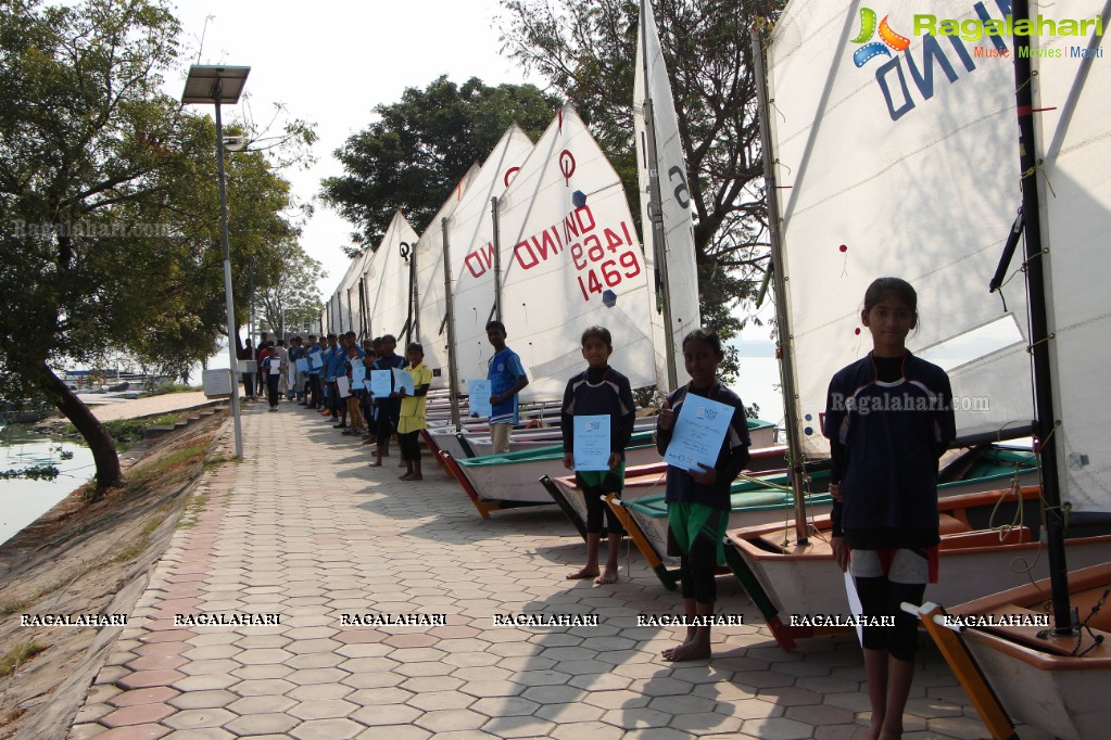 Felicitation to Sailors by Yacht Club of Hyderabad and Telangana Sailing Association