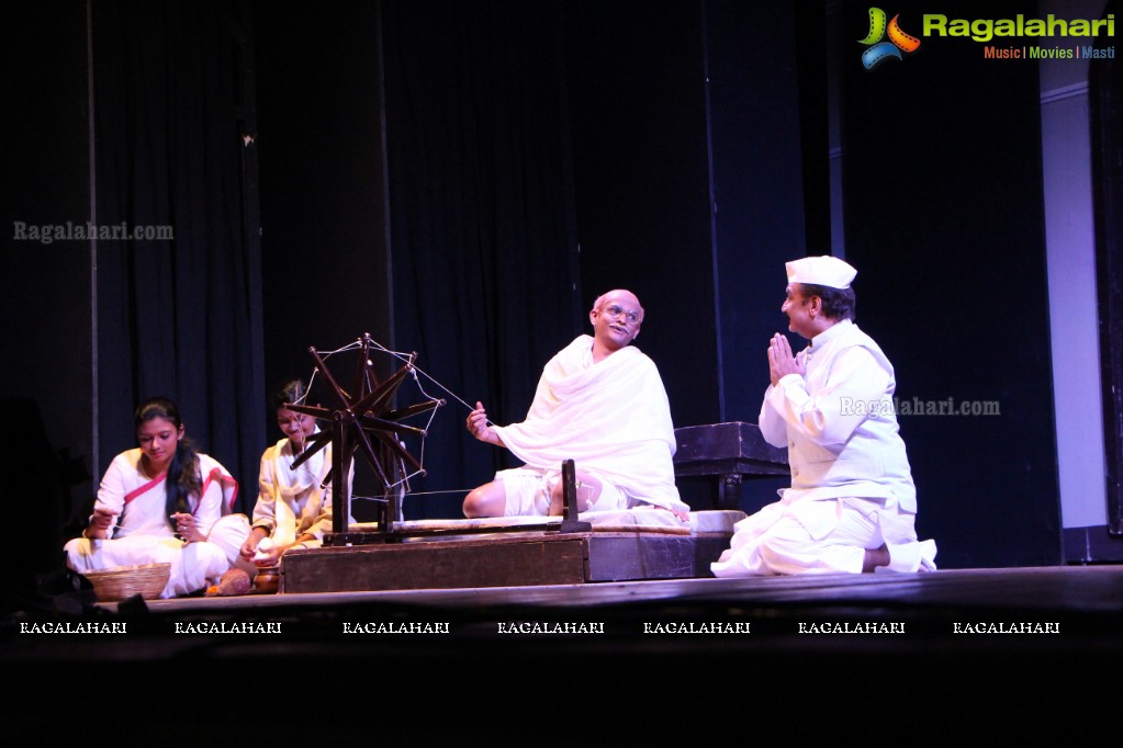 Yugpurush - Mahatma Na Mahatma - Gujarati Play at Ravindra Bharati, Hyderabad
