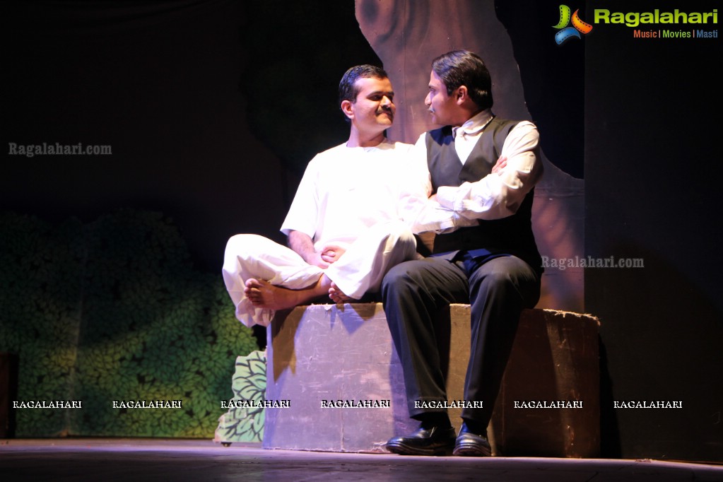 Yugpurush - Mahatma Na Mahatma - Gujarati Play at Ravindra Bharati, Hyderabad