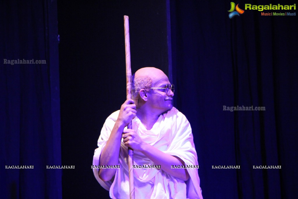 Yugpurush - Mahatma Na Mahatma - Gujarati Play at Ravindra Bharati, Hyderabad