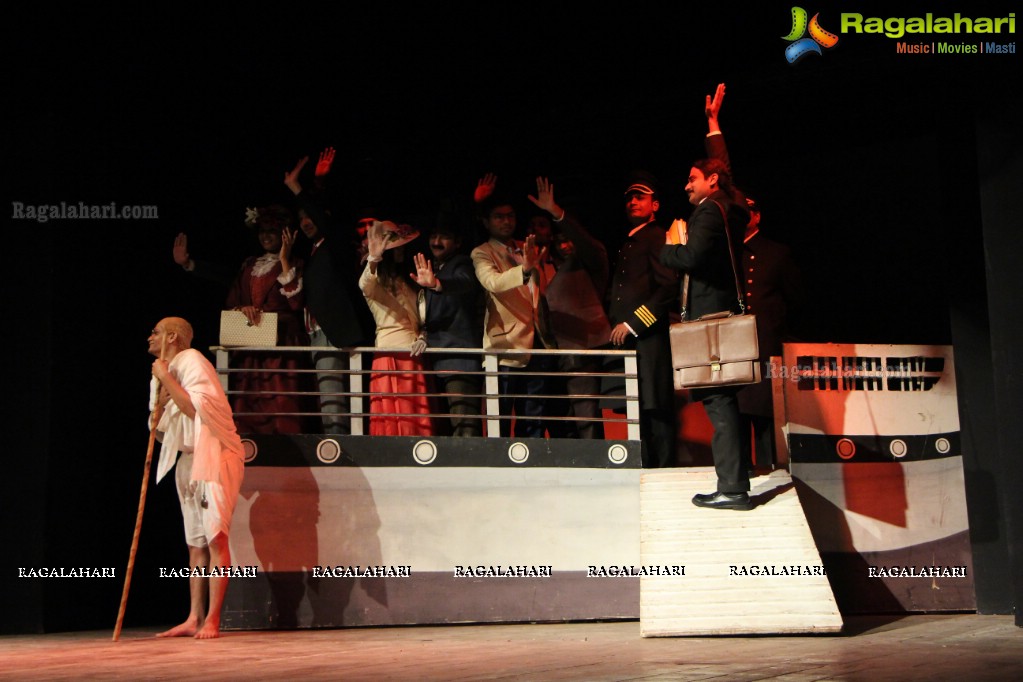 Yugpurush - Mahatma Na Mahatma - Gujarati Play at Ravindra Bharati, Hyderabad