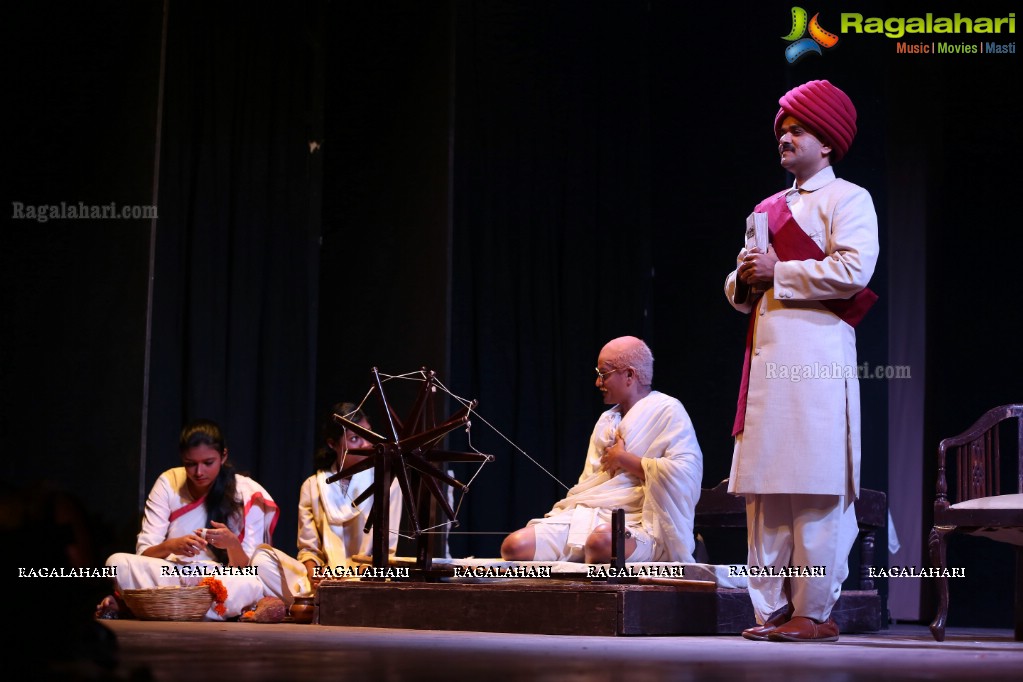 Yugpurush - Mahatma Na Mahatma - Gujarati Play at Ravindra Bharati, Hyderabad