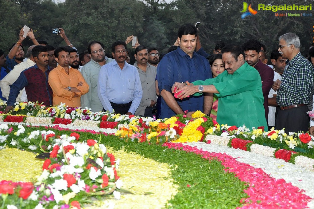 NTR Family Members at NTR Ghat 