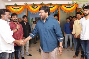 Kalyaan Dhev debut film muhurat