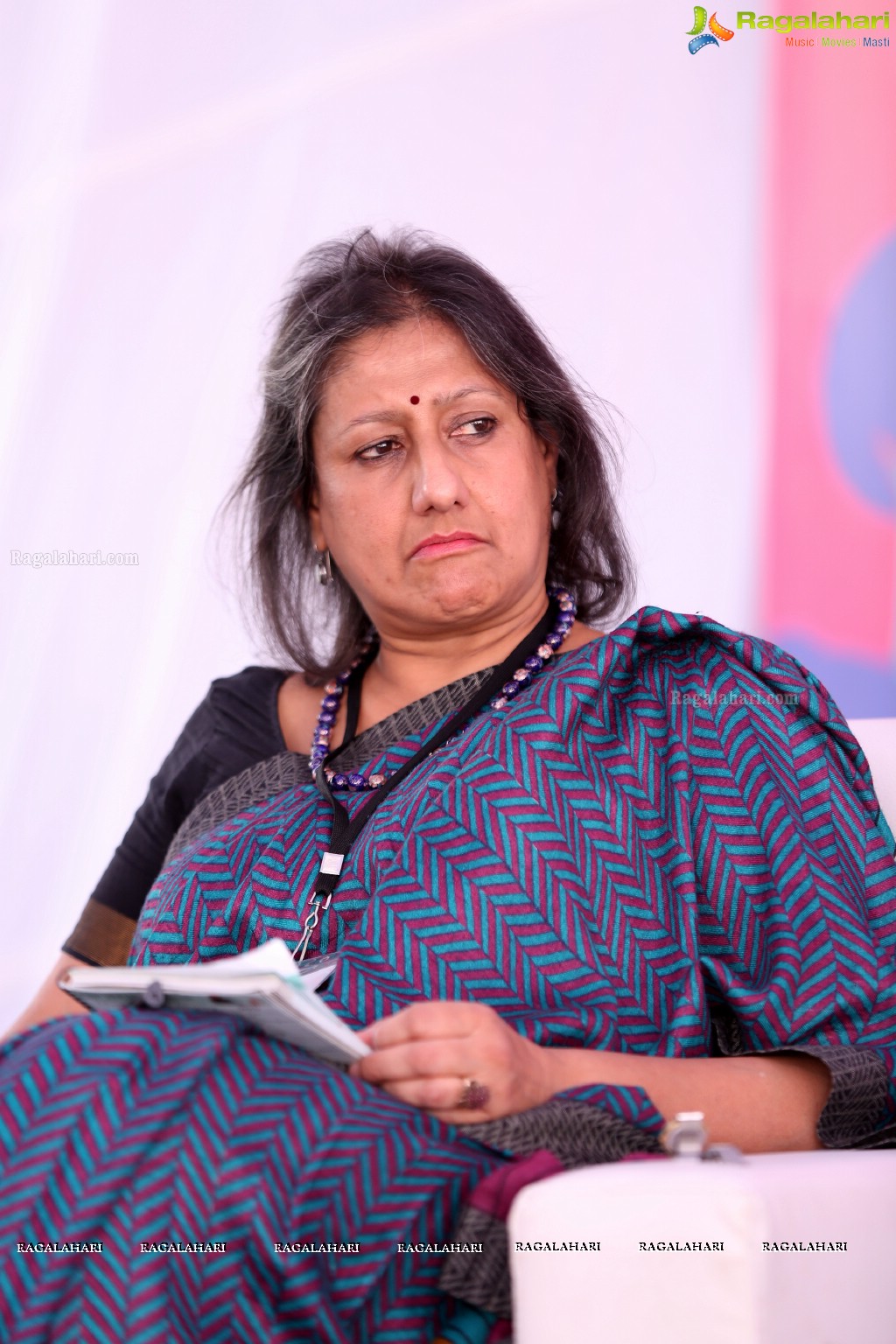 Hyderabad Literary Fest 2018 (Day 2) at The Hyderabad Public School, Begumpet