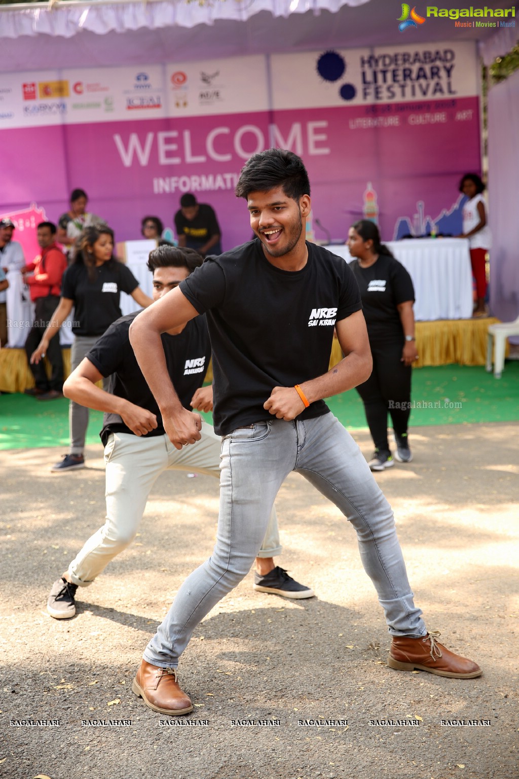 Hyderabad Literary Fest 2018 (Day 2) at The Hyderabad Public School, Begumpet