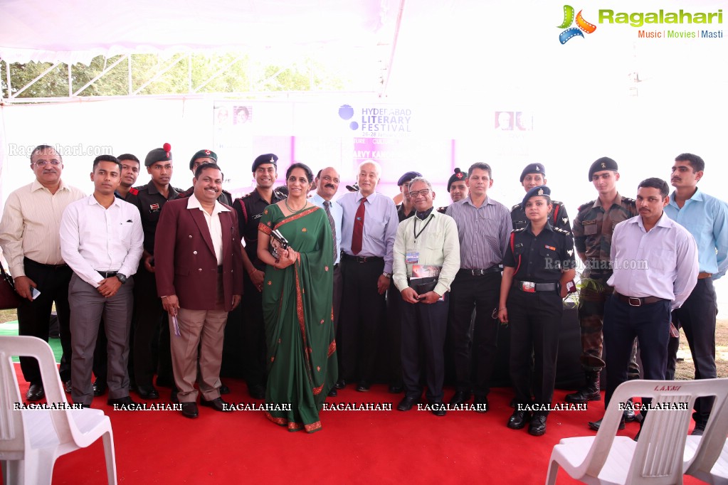 Hyderabad Literary Fest 2018 (Day 2) at The Hyderabad Public School, Begumpet