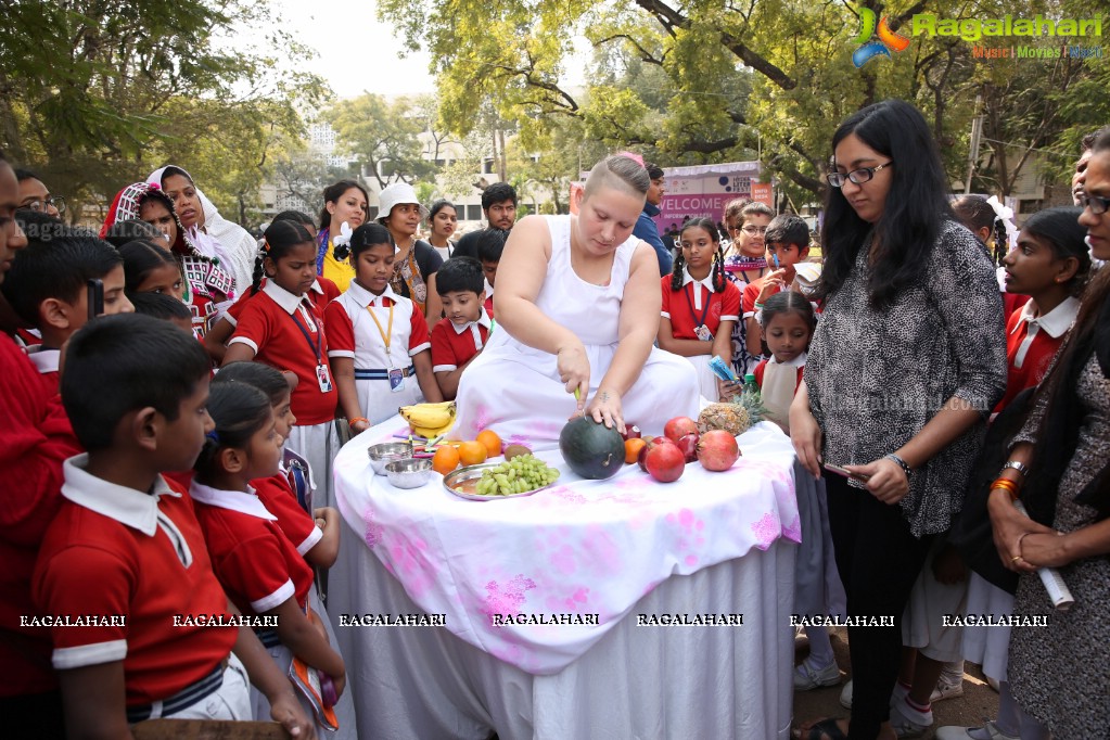 Hyderabad Literary Fest 2018 (Day 2) at The Hyderabad Public School, Begumpet