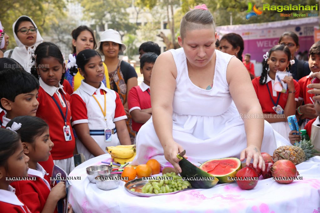 Hyderabad Literary Fest 2018 (Day 2) at The Hyderabad Public School, Begumpet